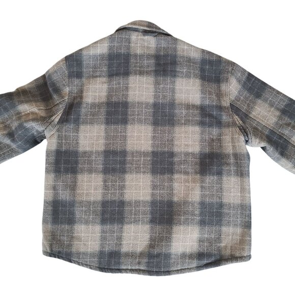 Jachs New York XXL Mens Plaid Sherpa Lined Flannel Jacket Big & Tall 2XL - Picture 3 of 13
